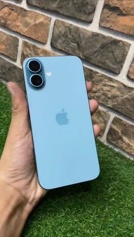 iPhone 16 Plus 10/10 128 gb teal JV 0