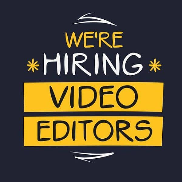 Hiring Video Editor (Capcut, adobe, filmora) 0