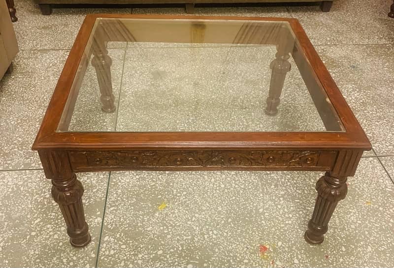 center wooden table 0