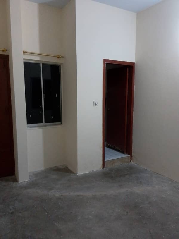 2 bed lounge portion available for rent in north Karachi sector 9 3