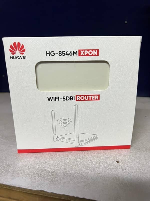 HUAWEI XPON FIBER ROUTER 8546m 0