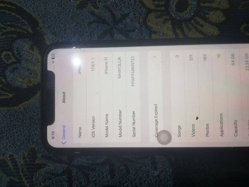 iphone 11 for sale cont: on whatsapp 03245818716 2