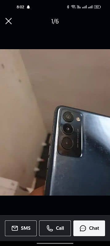 Tecno camon 18t with box charger 4