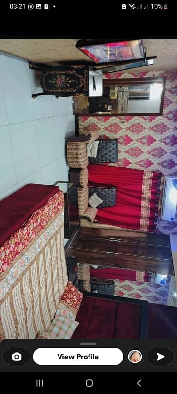 Furnished Room With Attached Bath And Kitchen 1