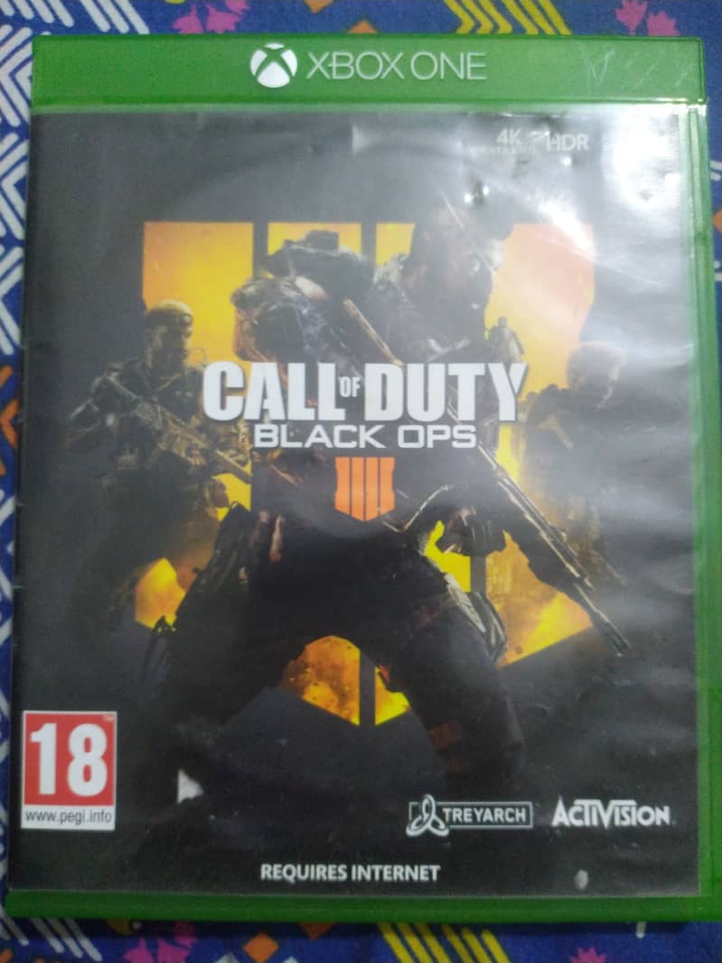 Call of Duty Black Ops 4 for Xbox One or One s or One x. 0