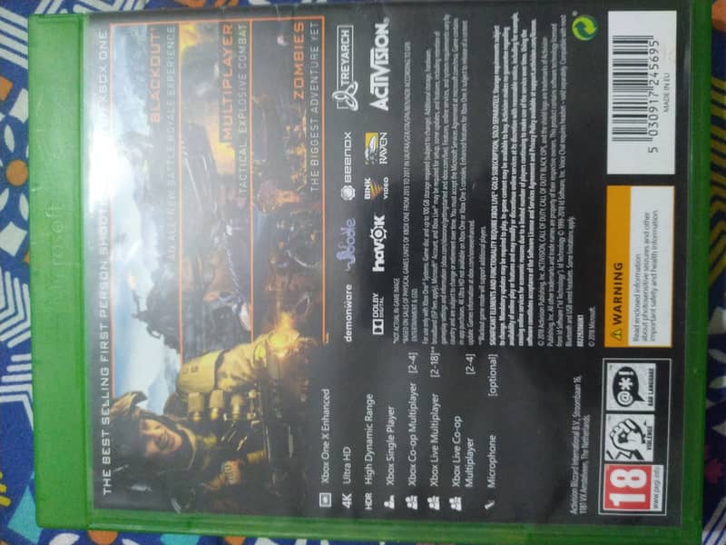 Call of Duty Black Ops 4 for Xbox One or One s or One x. 2