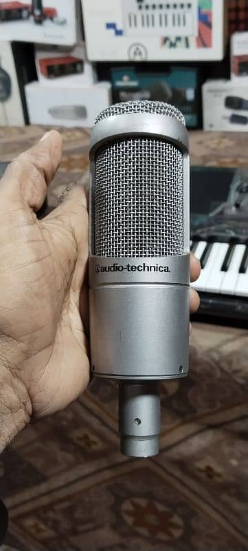 Audio Technica At2035 studio microphone 1