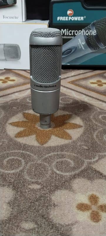 Audio Technica At2035 studio microphone 3