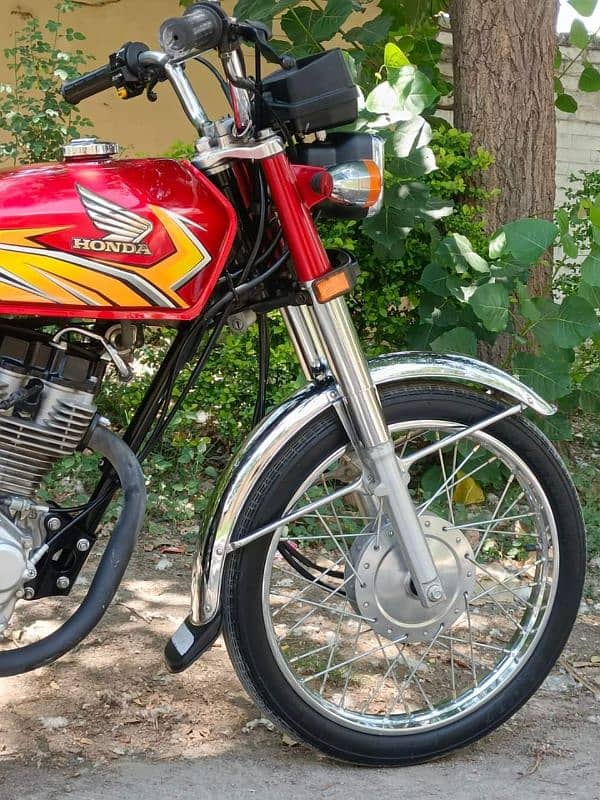 Honda Bike Cg125 Model 2021 All Documents Clear 0349-7520844 0