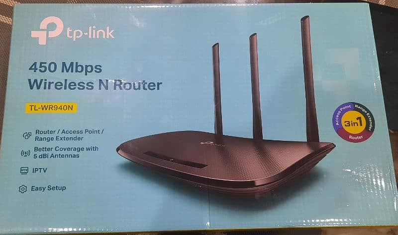 WiFi Router TP-Link TL-WR940N 3in1 2