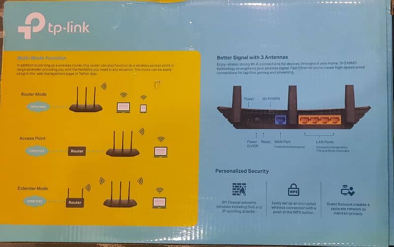 WiFi Router TP-Link TL-WR940N 3in1 3