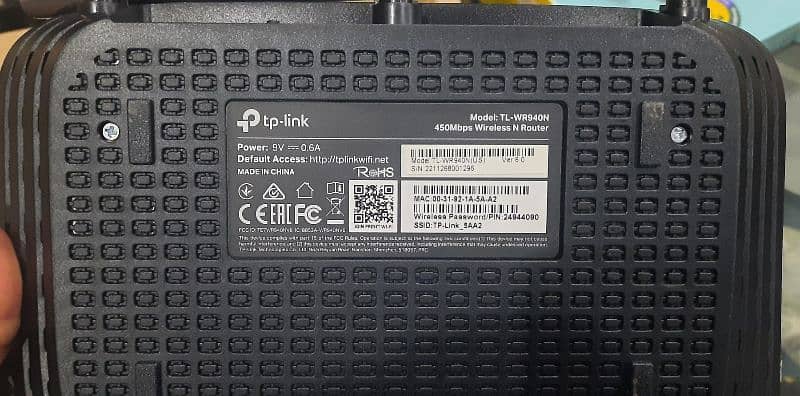 WiFi Router TP-Link TL-WR940N 3in1 4