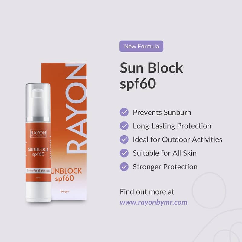 Rayon by MR's  Sunblock Spf60 0