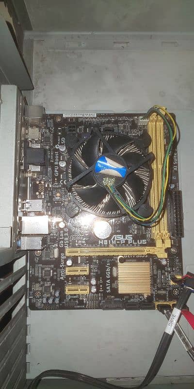 H81m-p-plus motherboard 4th gen +i3 4th gen processor 0