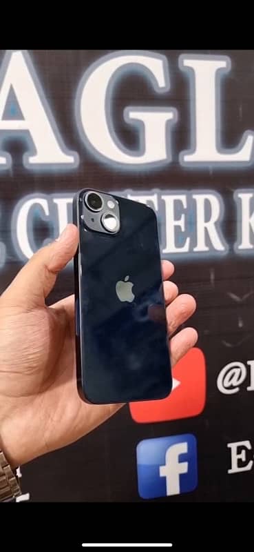 iPhone 14 jv 99% health 128gb black colour 1