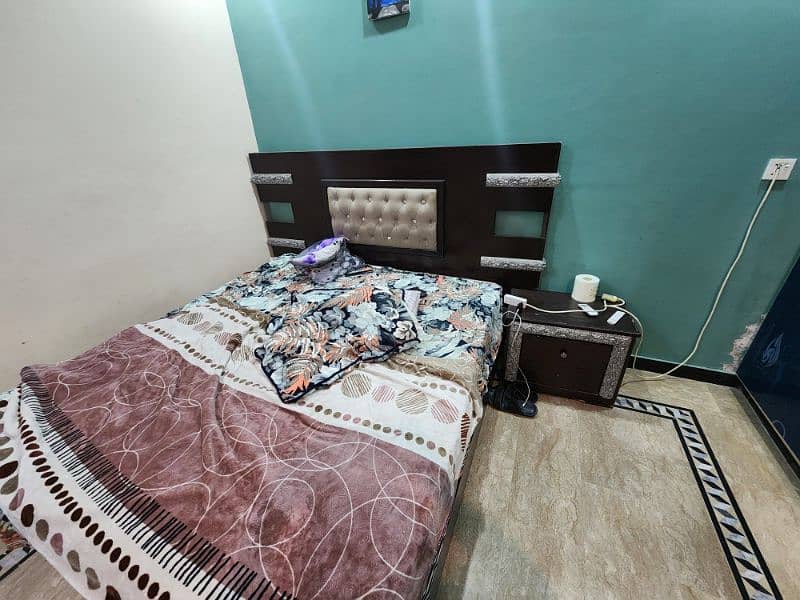 bed | Bed set | side table | Double bed | wooden bed | Furniture 0