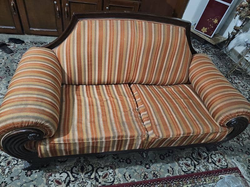 7 seater sofa set, Used for 5 years 2