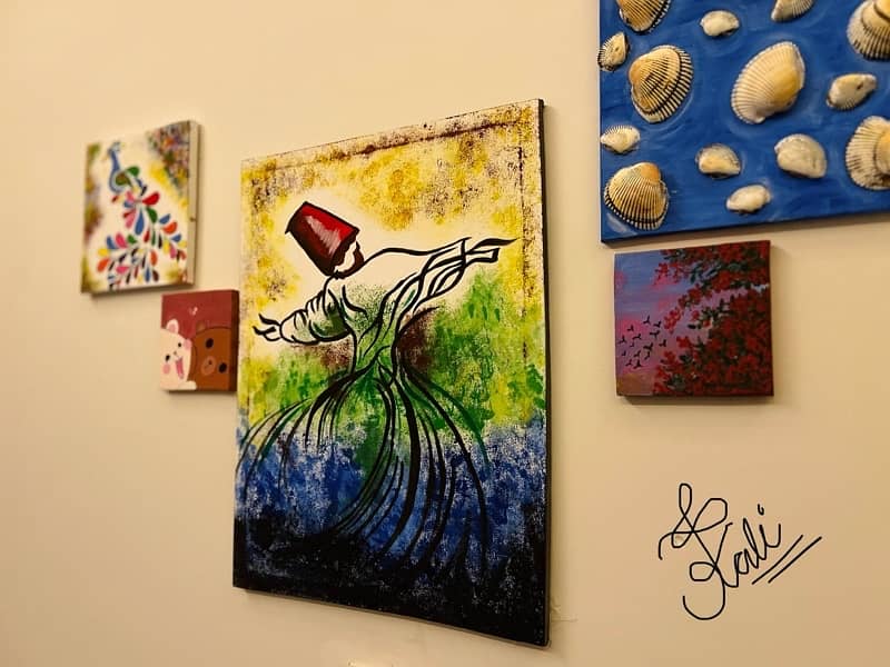 Turkish Sufi Art Painting 0