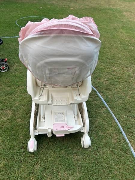 Excellent Condition Baby Dinning/ Rocker/ Cot Chair with swing 6