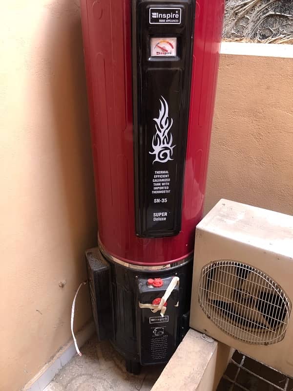 selling this inspire home appliances geyser 2