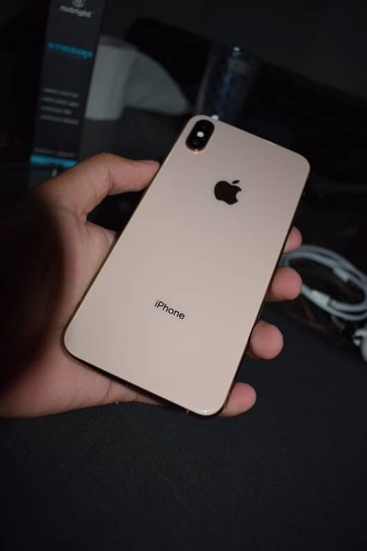 iphone xsmax official PTA Dua sim 0