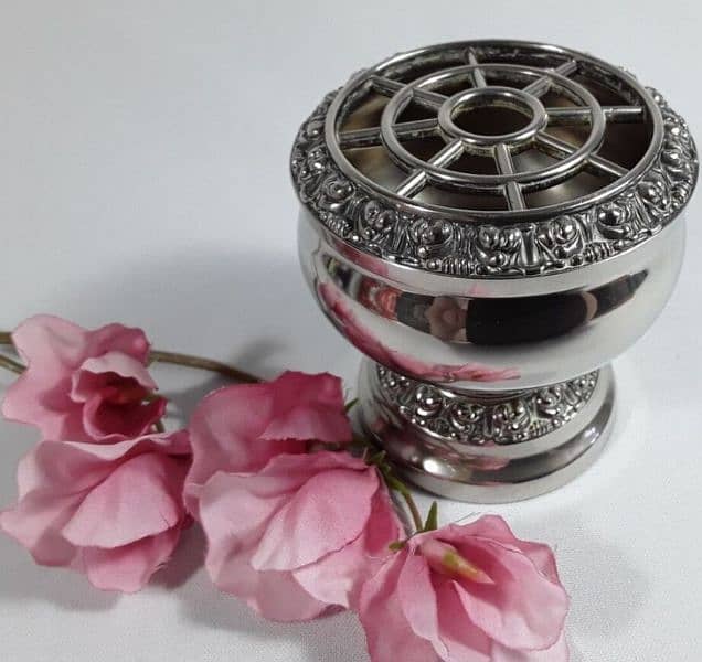 Flower Bowl in Silver plated 2