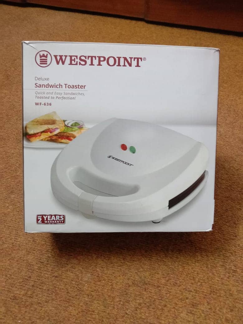 Westpoint Sandwich Toaster WF-636 1