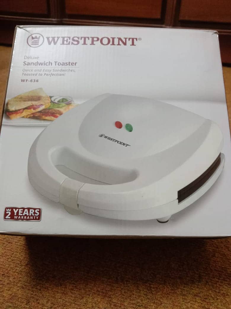 Westpoint Sandwich Toaster WF-636 2