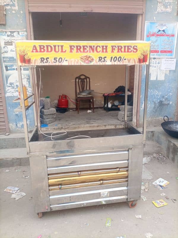 Fries Counter & Biryani Counter For Sale In Good Condition 0