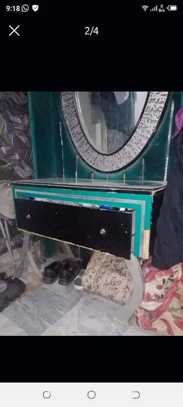 dressing table with side draw 3