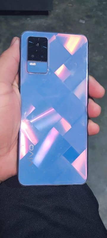 Vivo V 21e Box with original charger   10 by 9 Finger ok All ok 0