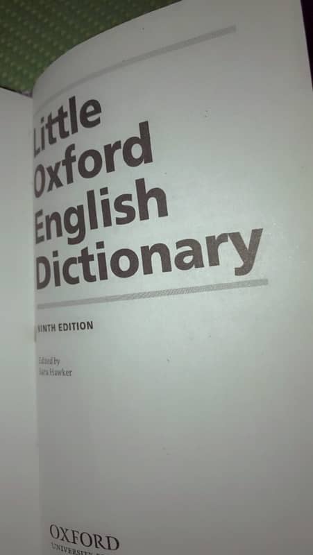 ENGLISH DICTIONARY 1