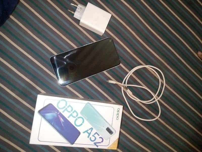 Oppo A52 4+3=7GB/128GB with (Complete Saman) 1