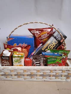 Gift snack basket