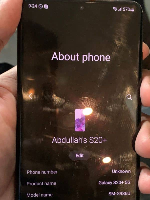 SamsungS20+5g Non pta 6