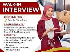 FEMALE SALES PERSON REQUIRED IN RAWALPINDI 7