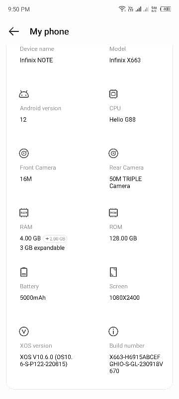 urgent sell infinixnote 11 official PTA aproove 11