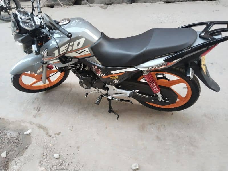 Honda cb150f 2024 model Islamabad number zero metar 4