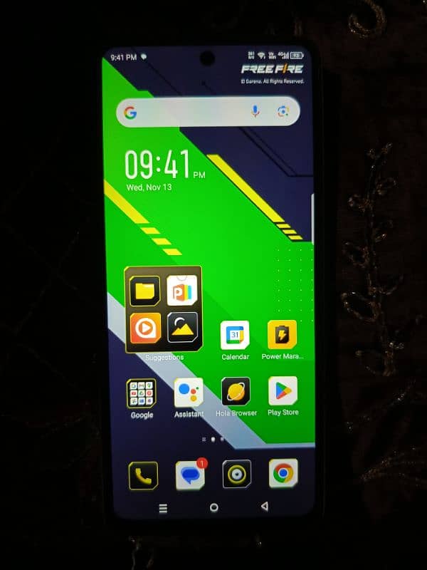 Infinix Hot 40 Pro with Box no any Fault 0