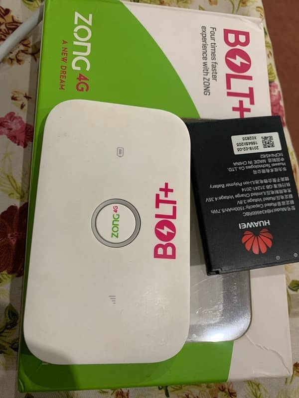 zong Evo 4G unlocked with box 2