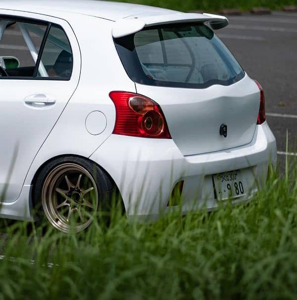 TRD Vitz RS Original Spoiler 0