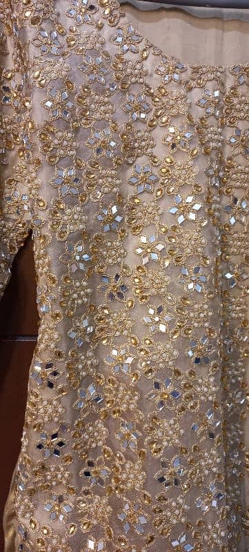 wedding dress golden shirt 1