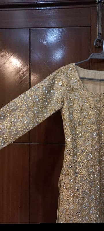 wedding dress golden shirt 5