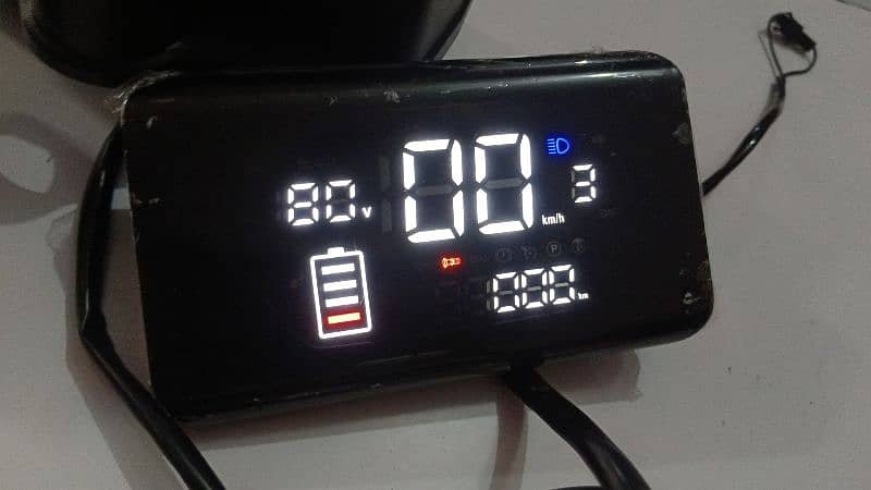 Electric Bike Digital Speedometer 48/60/72 Volt 1