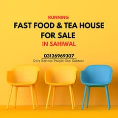 Fast Food & Chai Restaurant For Sale