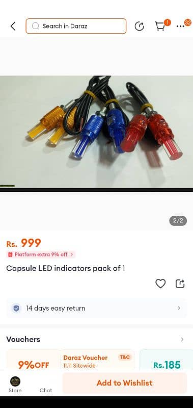 Capsule LED Indicators Pack Of 1 2