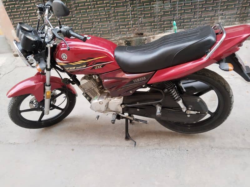 Yamaha ybz dx 125 2021 model Islamabad number lush condition 1