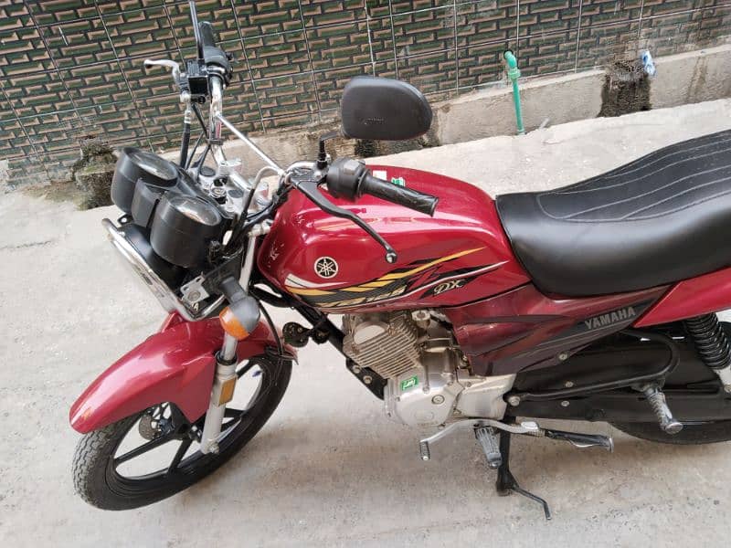 Yamaha ybz dx 125 2021 model Islamabad number lush condition 3