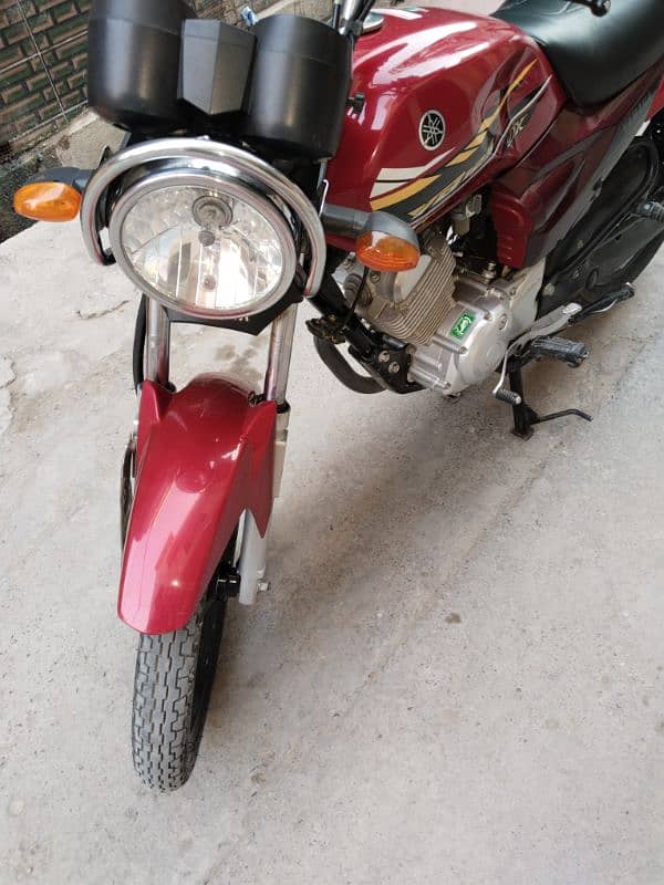 Yamaha ybz dx 125 2021 model Islamabad number lush condition 10