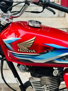 Honda 125 2024 model in neat and clean condition.